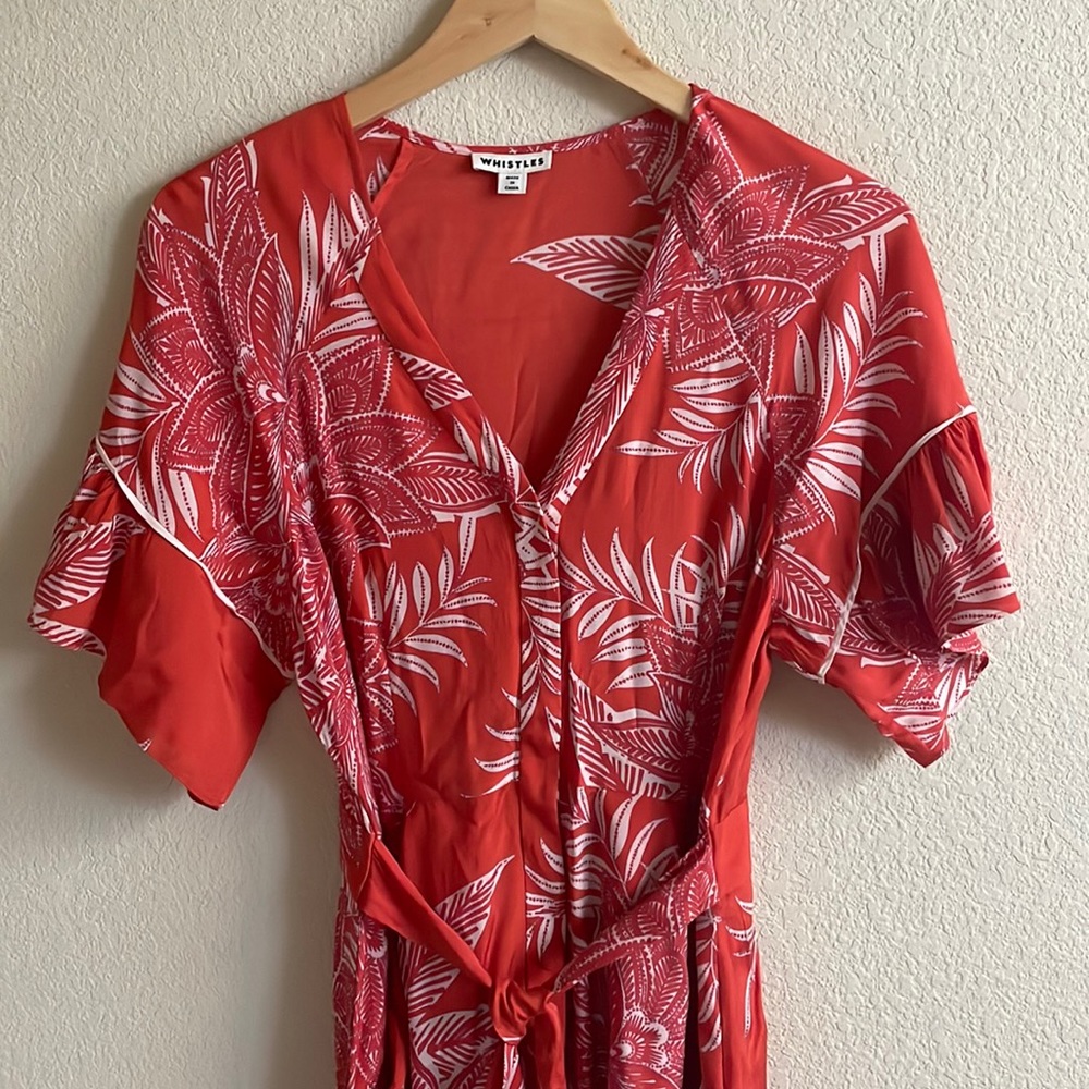 Whistles Kamma Palmyra Print Jumpsuit
